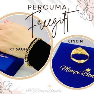 FREEGIFT - Rantai Tangan Sauh + Cincin